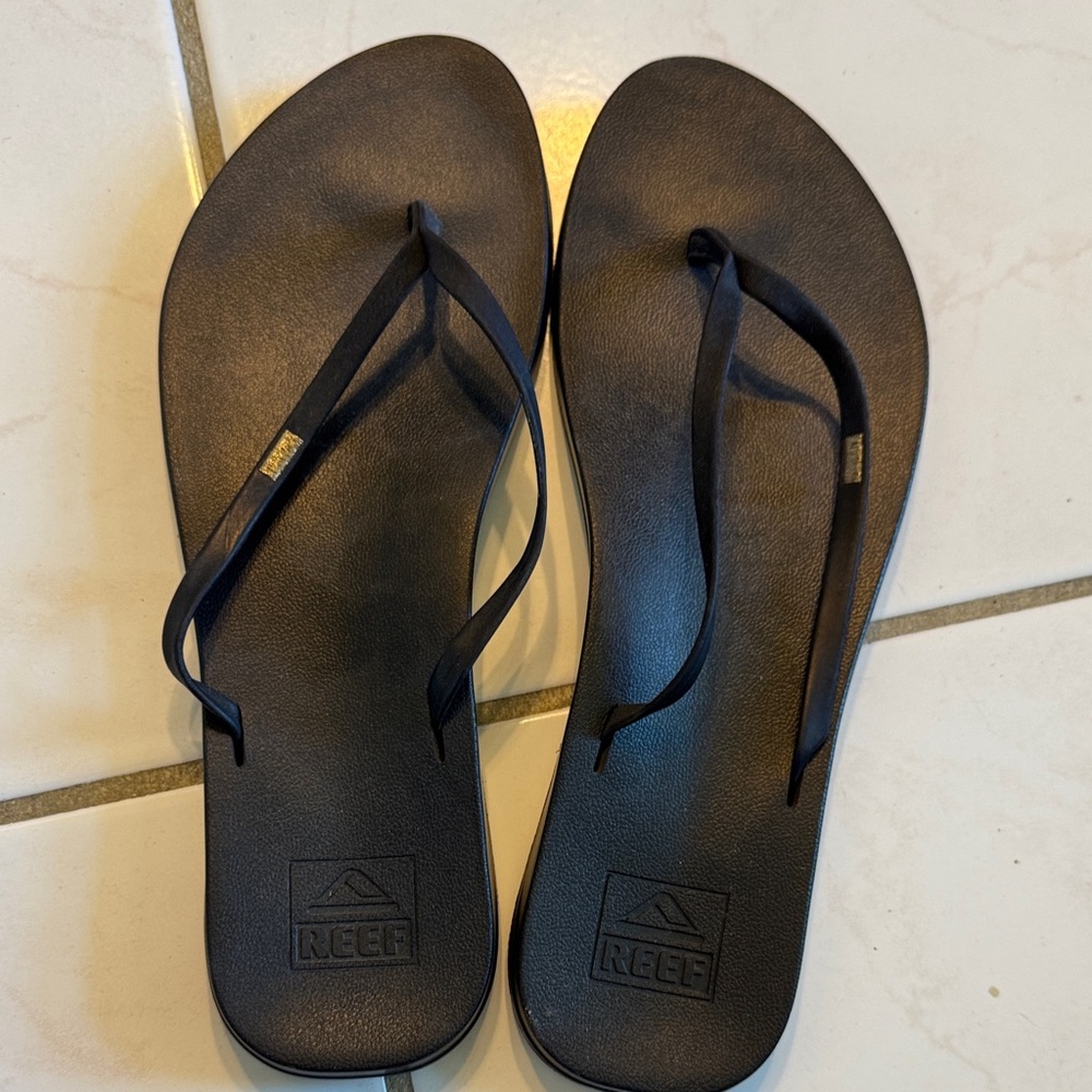 Reef Classic Black Sandals